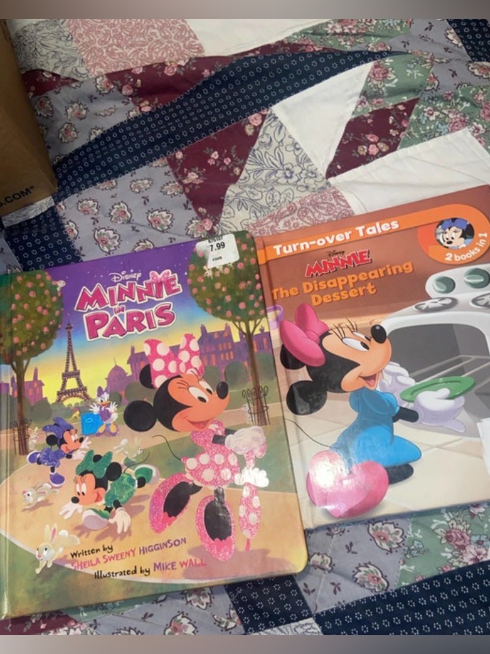Bundle of 2 Minnie kids books